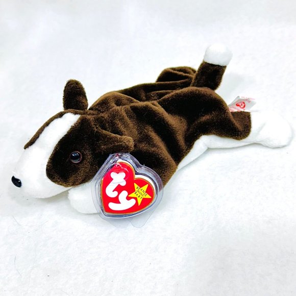 Ty Bruno Beanie Baby Vintage 1997 - Retired - All Tags/Heart Protector - Picture 6 of 12
